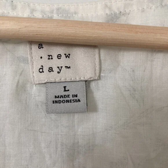 NWOT Target a new day Cotton Summer Dress - Picture 3 of 4